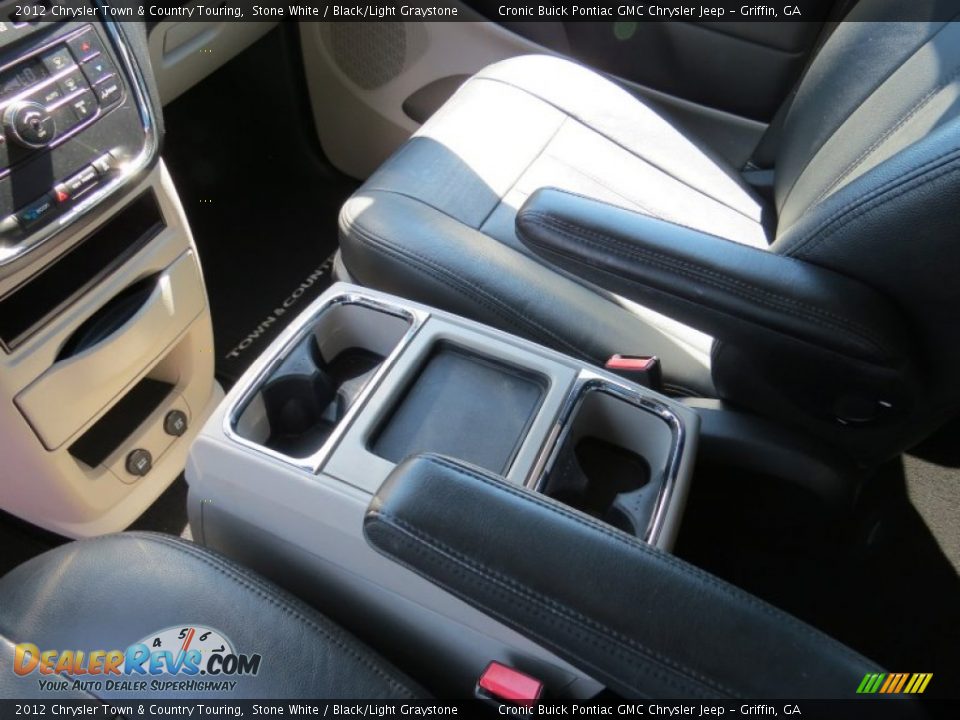 2012 Chrysler Town & Country Touring Stone White / Black/Light Graystone Photo #20