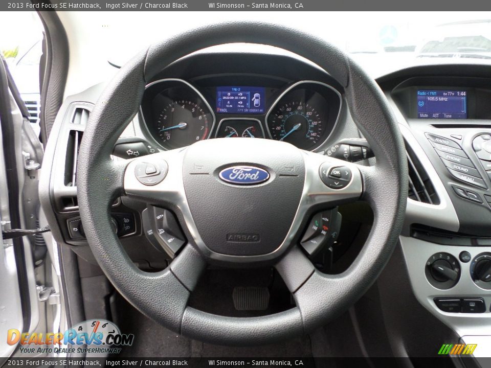 2013 Ford Focus SE Hatchback Steering Wheel Photo #11