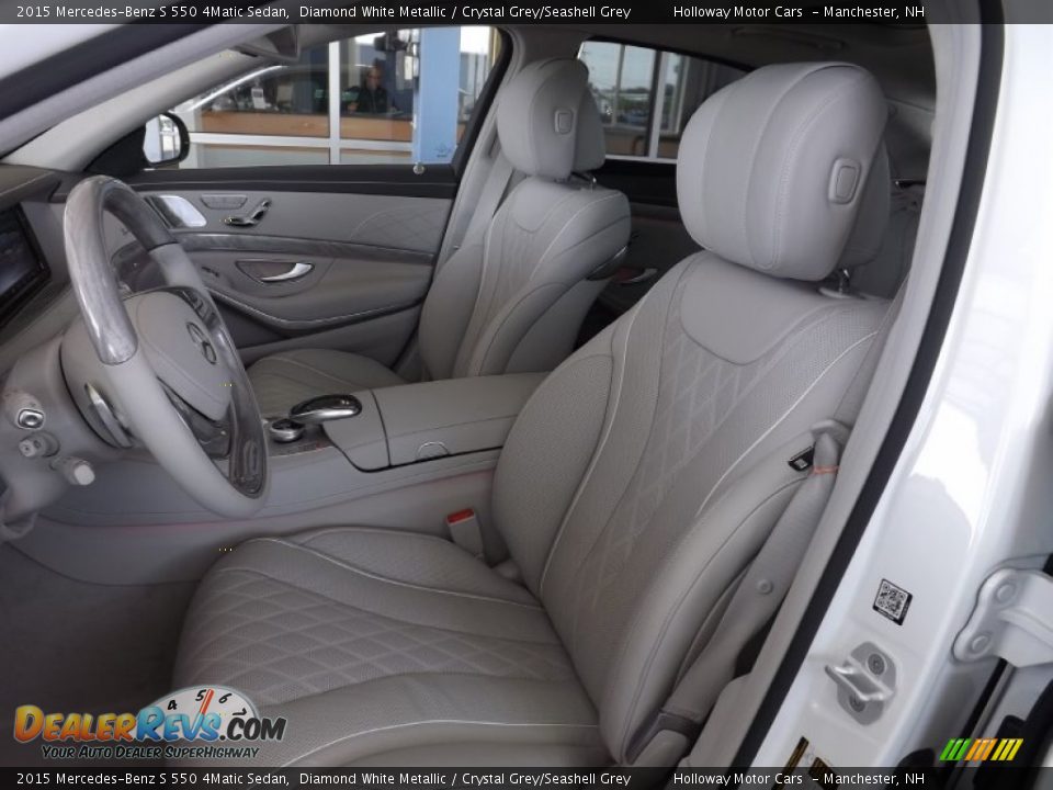 Front Seat of 2015 Mercedes-Benz S 550 4Matic Sedan Photo #9