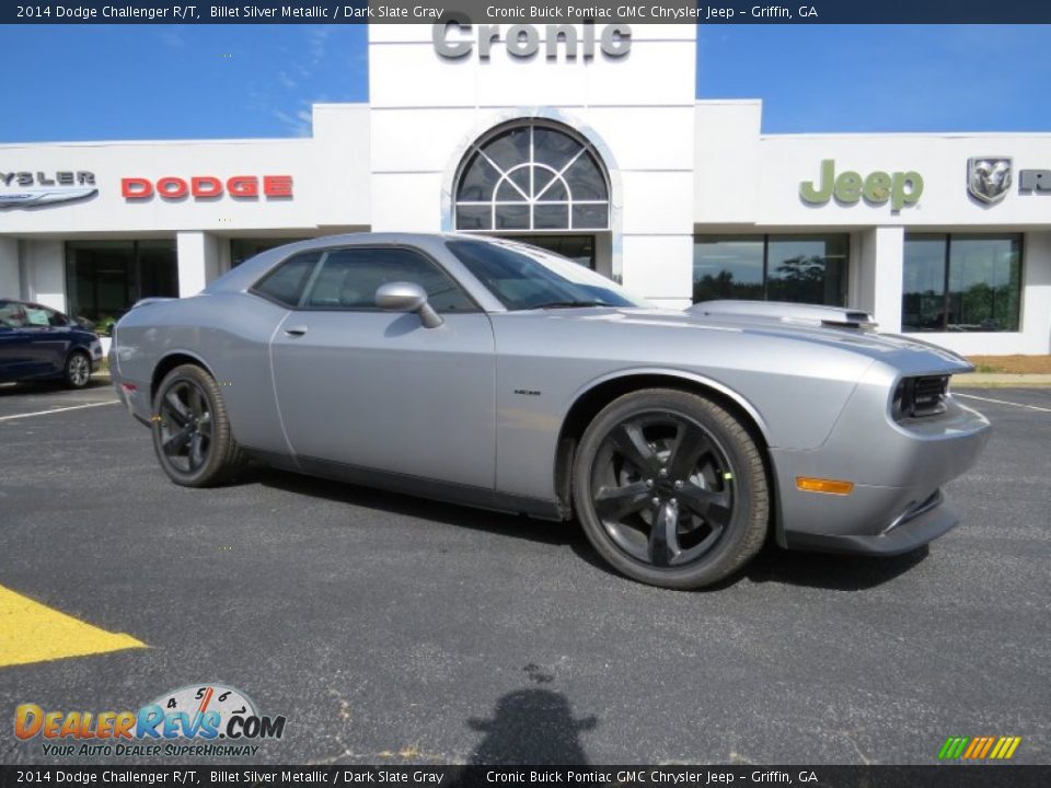 2014 Dodge Challenger R/T Billet Silver Metallic / Dark Slate Gray Photo #1