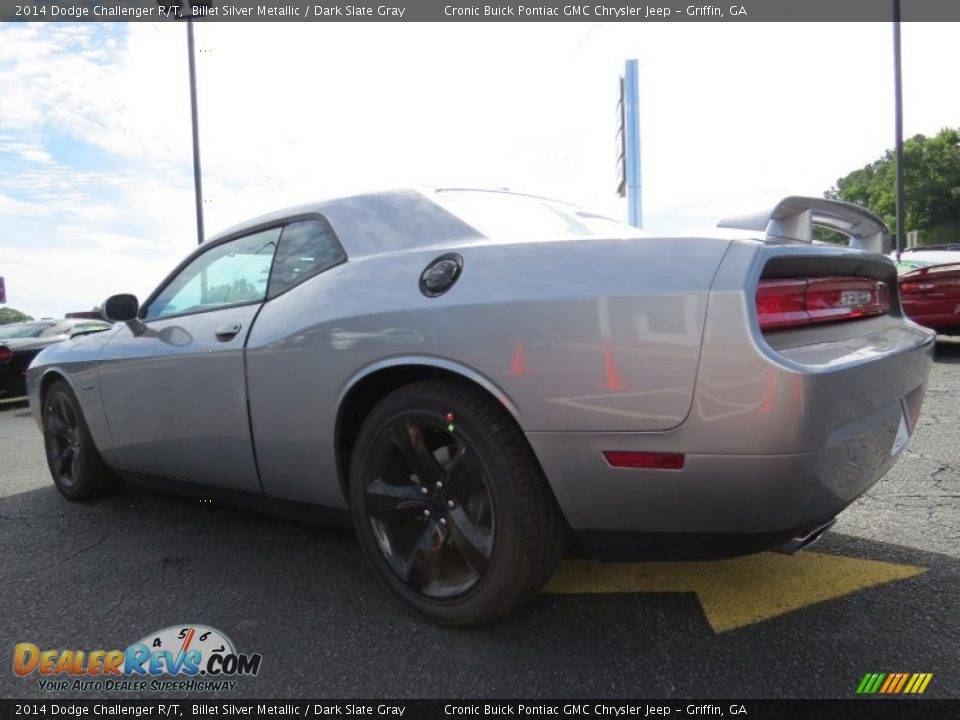 2014 Dodge Challenger R/T Billet Silver Metallic / Dark Slate Gray Photo #5