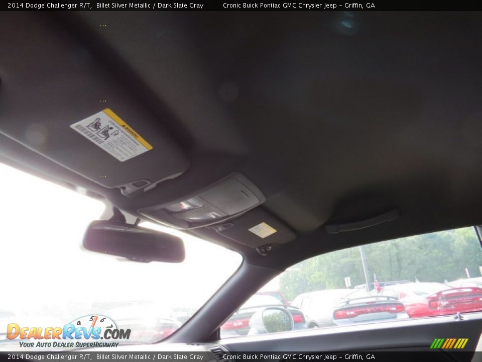 2014 Dodge Challenger R/T Billet Silver Metallic / Dark Slate Gray Photo #14