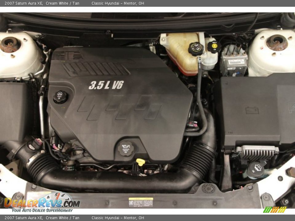2007 Saturn Aura XE 3.5 Liter OHV 12-Valve VVT V6 Engine Photo #16
