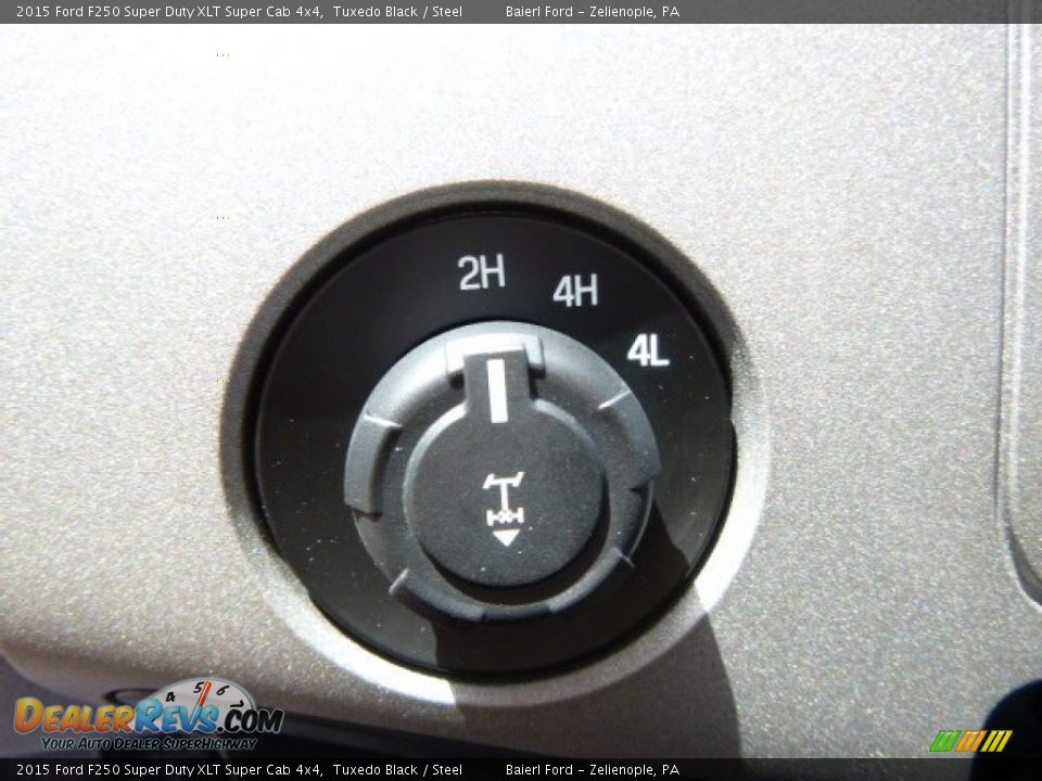 2015 Ford F250 Super Duty XLT Super Cab 4x4 Tuxedo Black / Steel Photo #18