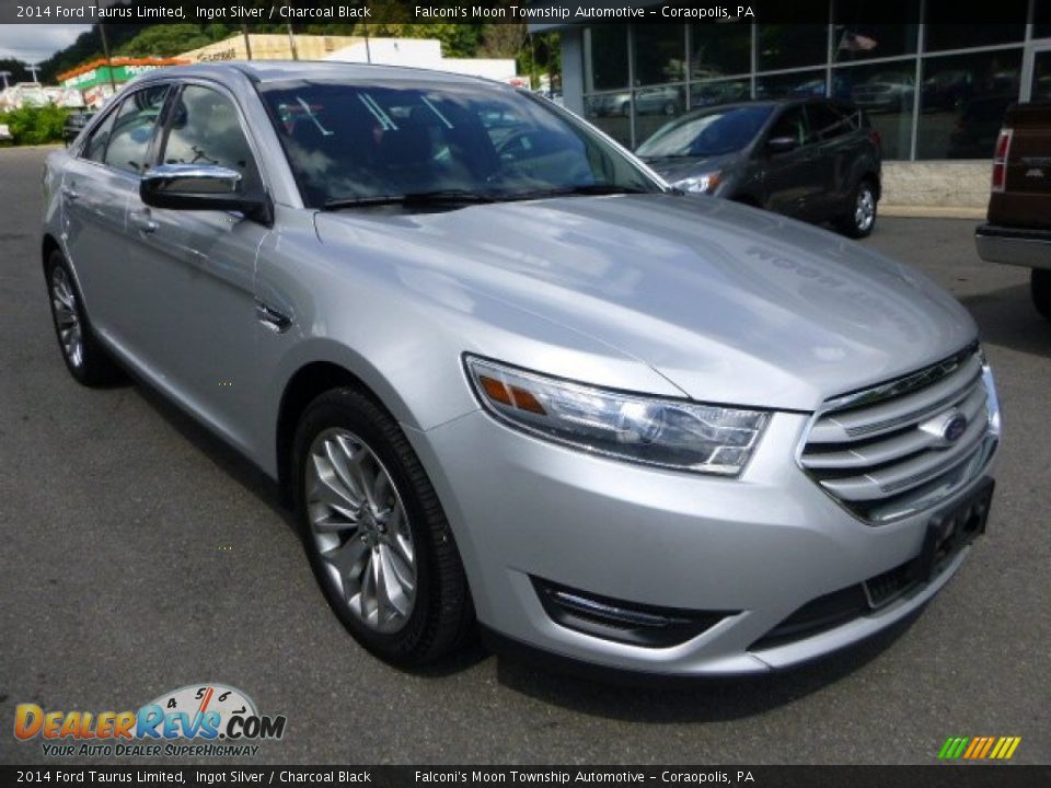 2014 Ford Taurus Limited Ingot Silver / Charcoal Black Photo #8