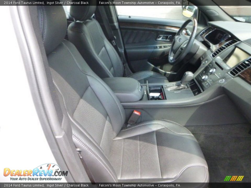 2014 Ford Taurus Limited Ingot Silver / Charcoal Black Photo #10