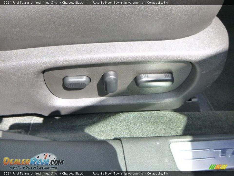 2014 Ford Taurus Limited Ingot Silver / Charcoal Black Photo #12