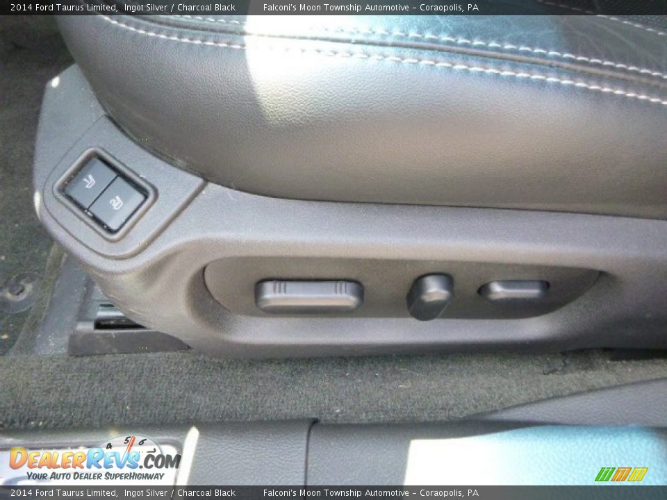 2014 Ford Taurus Limited Ingot Silver / Charcoal Black Photo #20