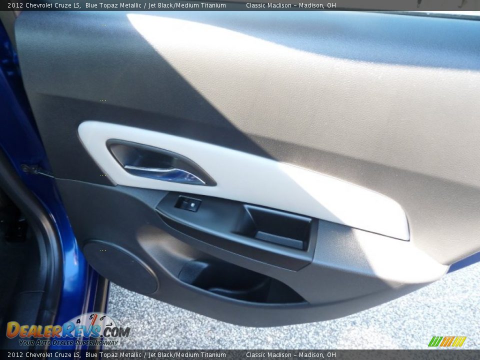 2012 Chevrolet Cruze LS Blue Topaz Metallic / Jet Black/Medium Titanium Photo #9