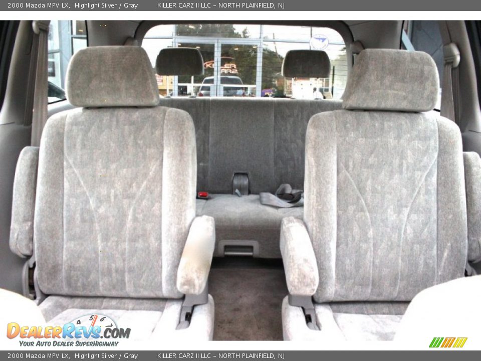 2000 Mazda MPV LX Highlight Silver / Gray Photo #9