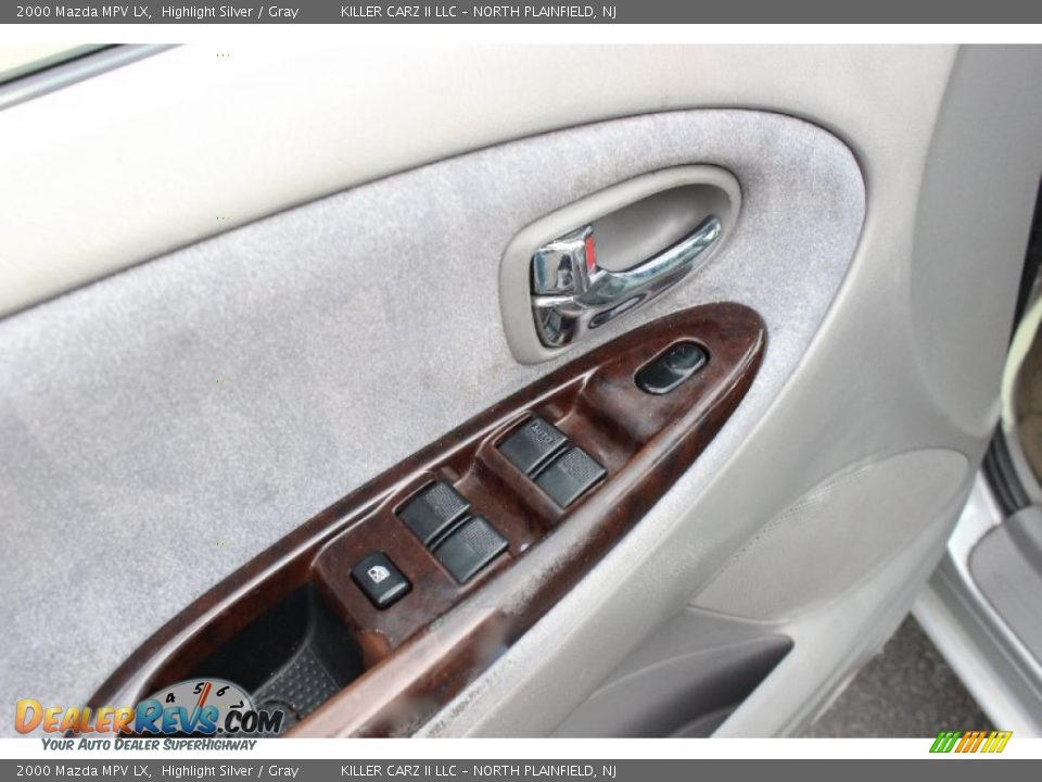 2000 Mazda MPV LX Highlight Silver / Gray Photo #12
