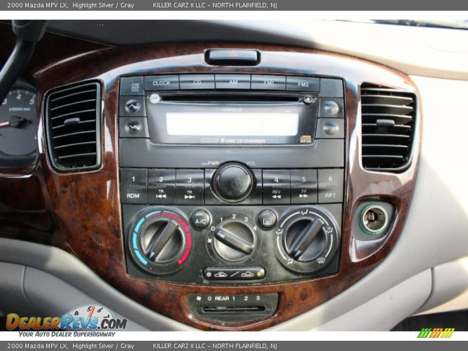 2000 Mazda MPV LX Highlight Silver / Gray Photo #17
