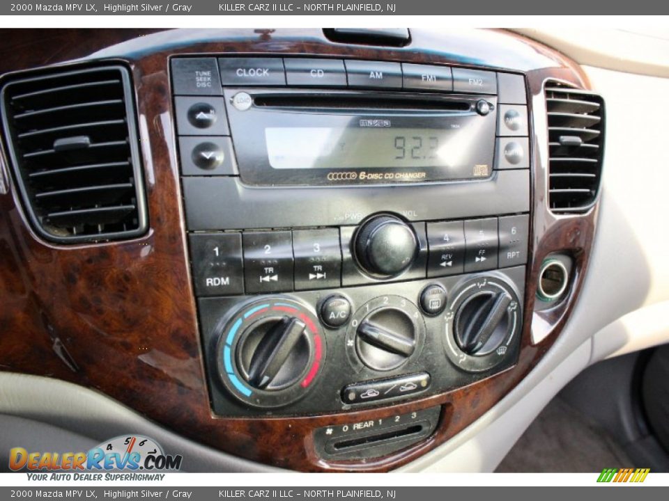2000 Mazda MPV LX Highlight Silver / Gray Photo #18