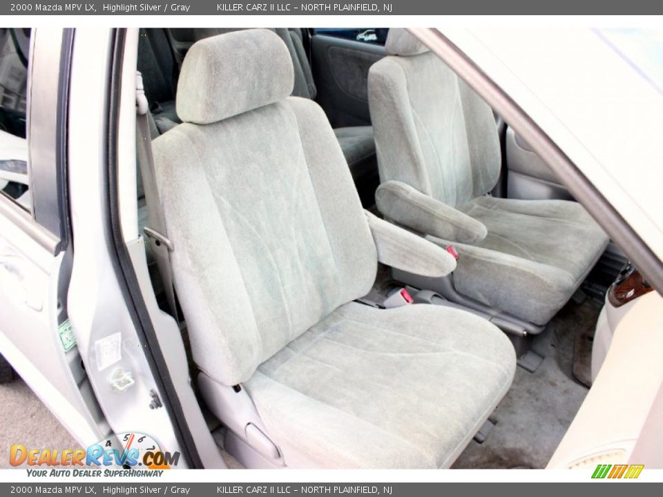 2000 Mazda MPV LX Highlight Silver / Gray Photo #19