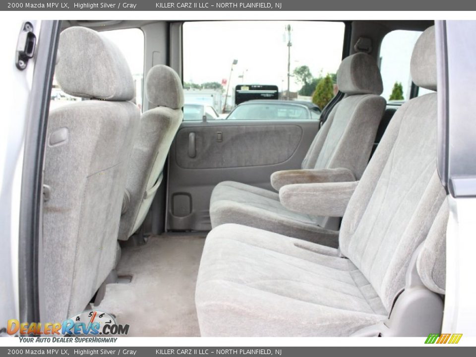 2000 Mazda MPV LX Highlight Silver / Gray Photo #23