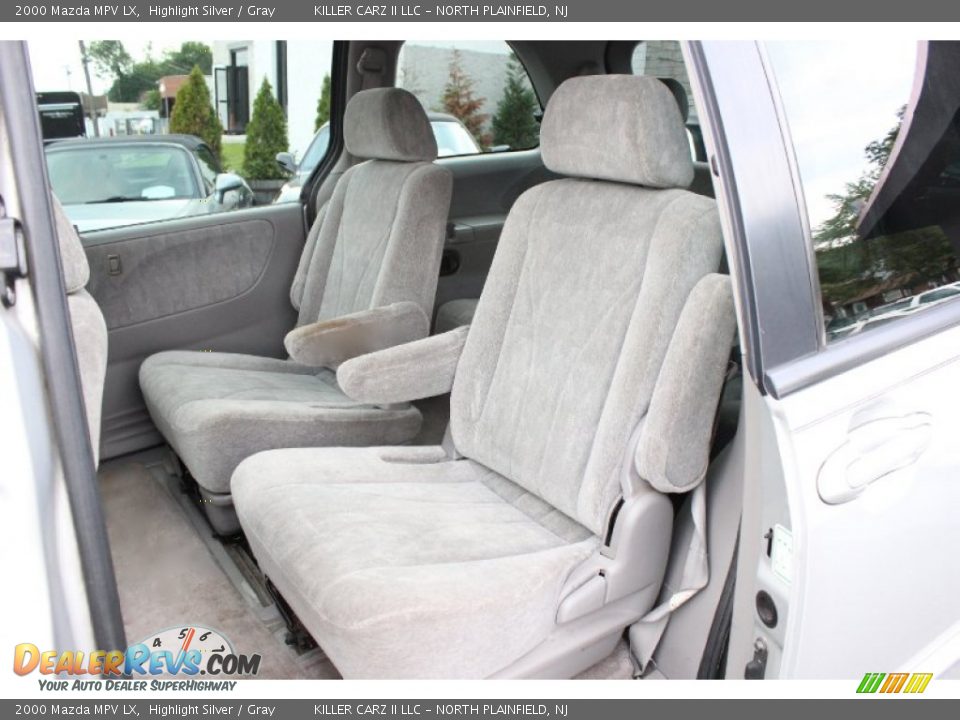 2000 Mazda MPV LX Highlight Silver / Gray Photo #24