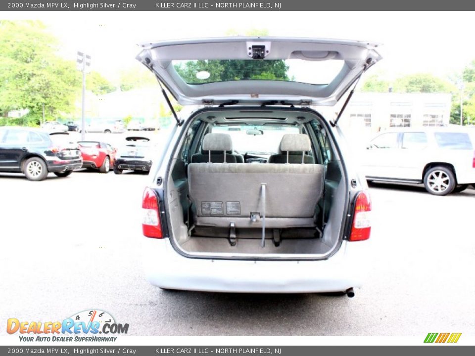 2000 Mazda MPV LX Highlight Silver / Gray Photo #28