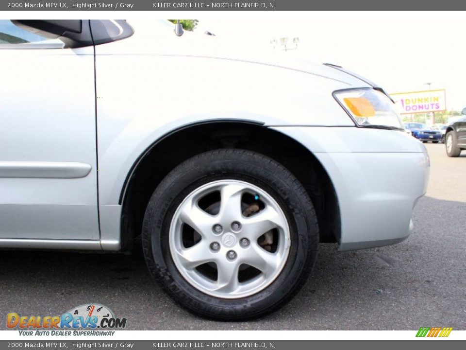 2000 Mazda MPV LX Highlight Silver / Gray Photo #30