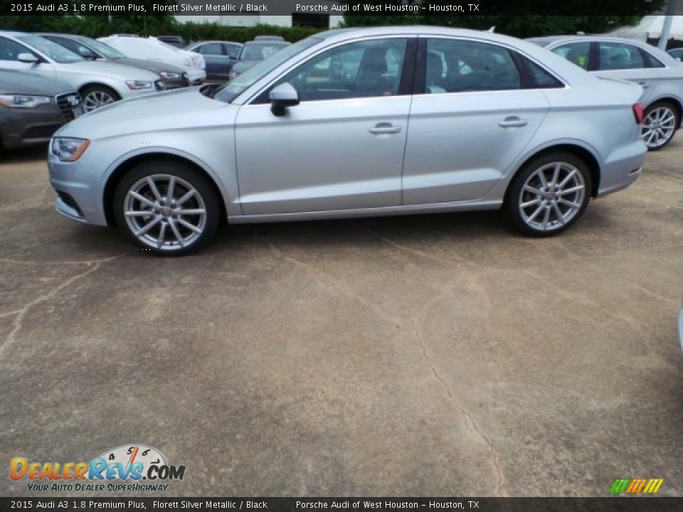 2015 Audi A3 1.8 Premium Plus Florett Silver Metallic / Black Photo #4
