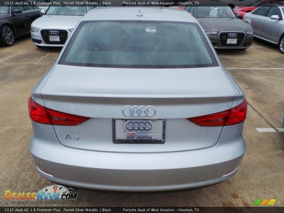 2015 Audi A3 1.8 Premium Plus Florett Silver Metallic / Black Photo #6