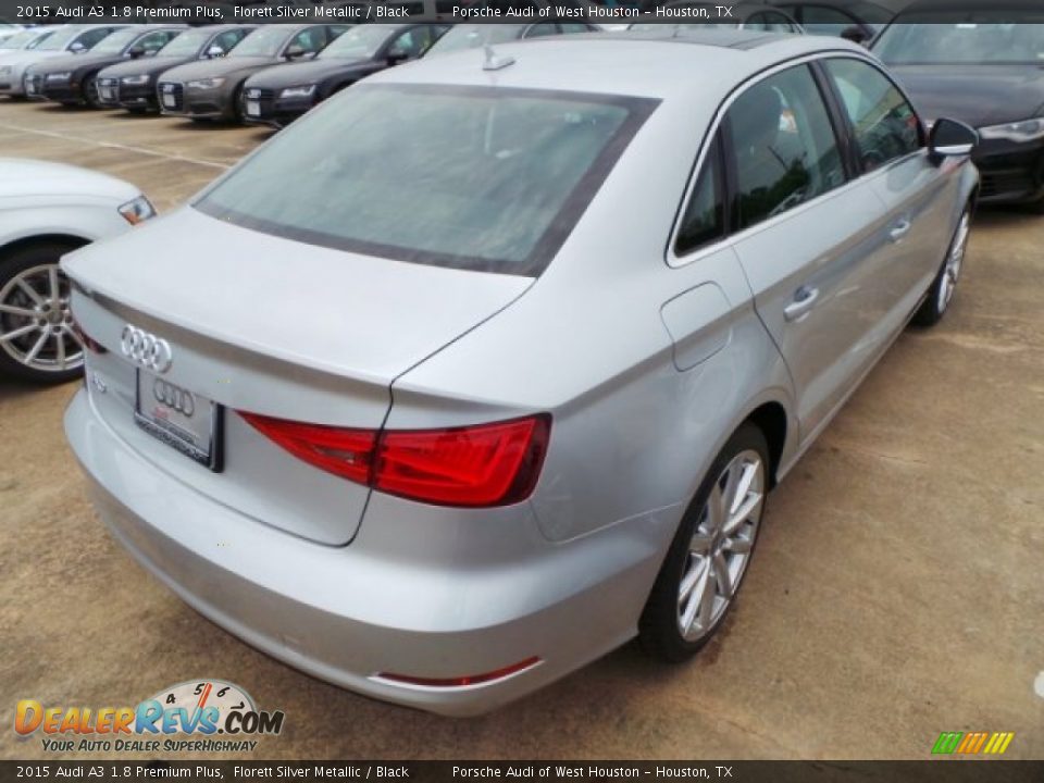 2015 Audi A3 1.8 Premium Plus Florett Silver Metallic / Black Photo #7