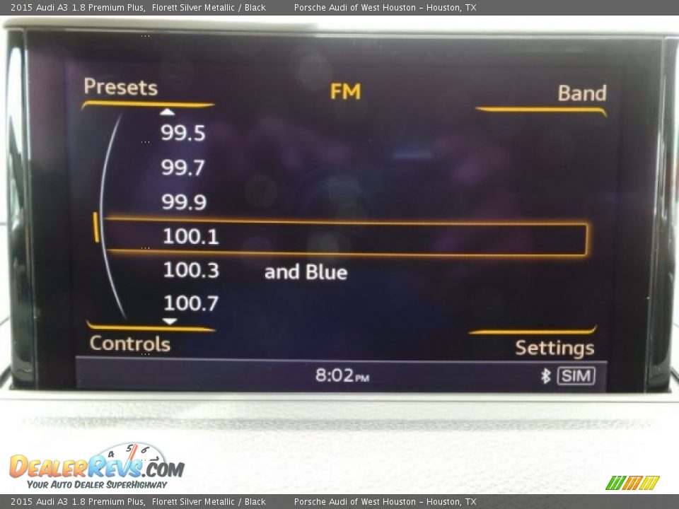 2015 Audi A3 1.8 Premium Plus Florett Silver Metallic / Black Photo #17