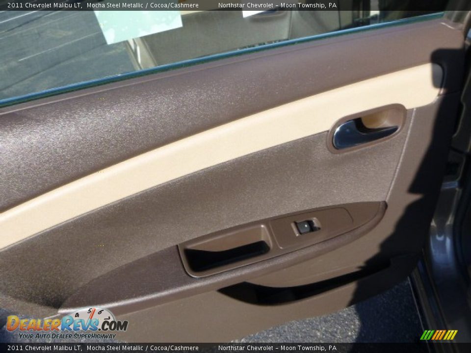 2011 Chevrolet Malibu LT Mocha Steel Metallic / Cocoa/Cashmere Photo #12