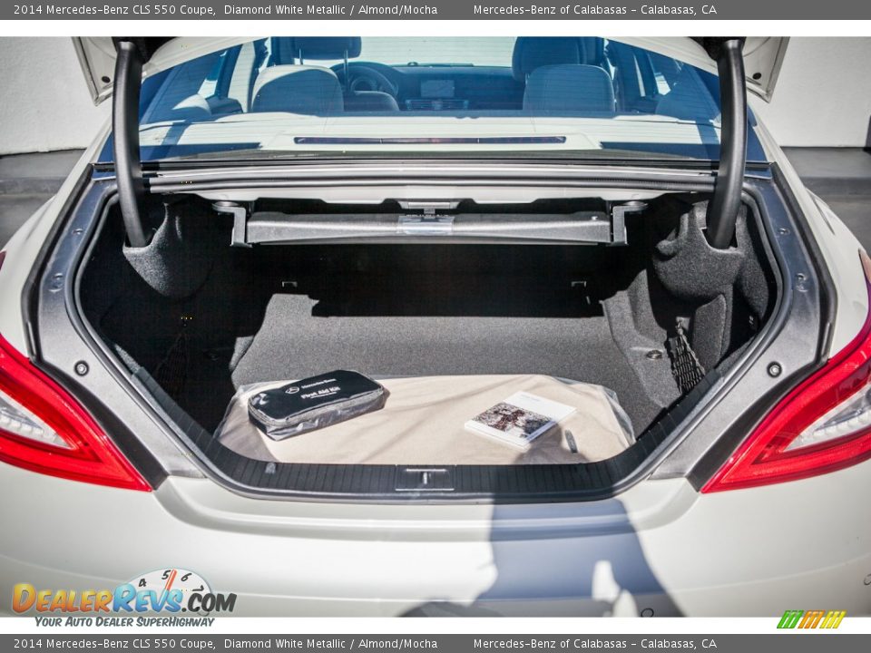 2014 Mercedes-Benz CLS 550 Coupe Diamond White Metallic / Almond/Mocha Photo #4