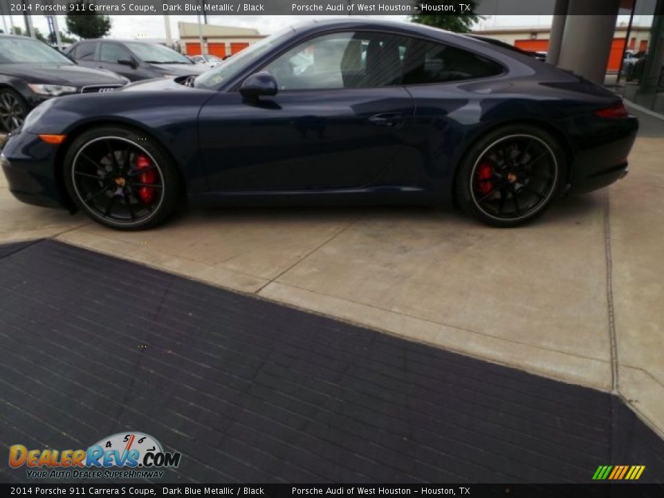 2014 Porsche 911 Carrera S Coupe Dark Blue Metallic / Black Photo #4