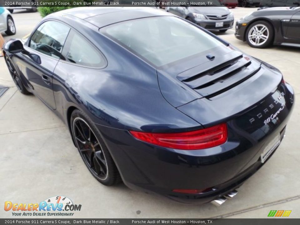 2014 Porsche 911 Carrera S Coupe Dark Blue Metallic / Black Photo #5