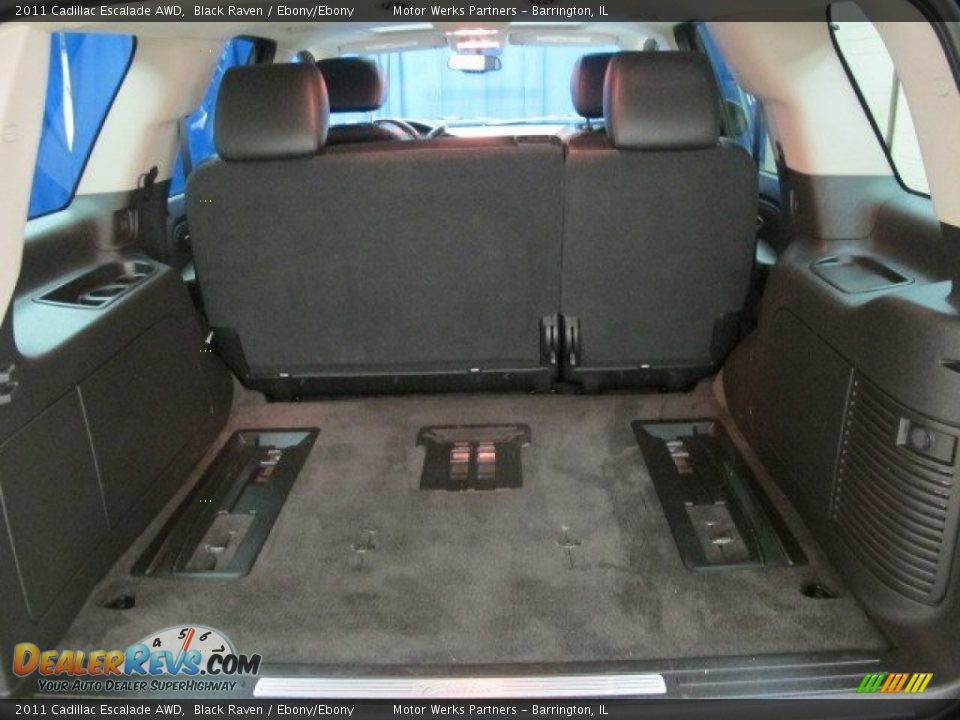2011 Cadillac Escalade AWD Black Raven / Ebony/Ebony Photo #10