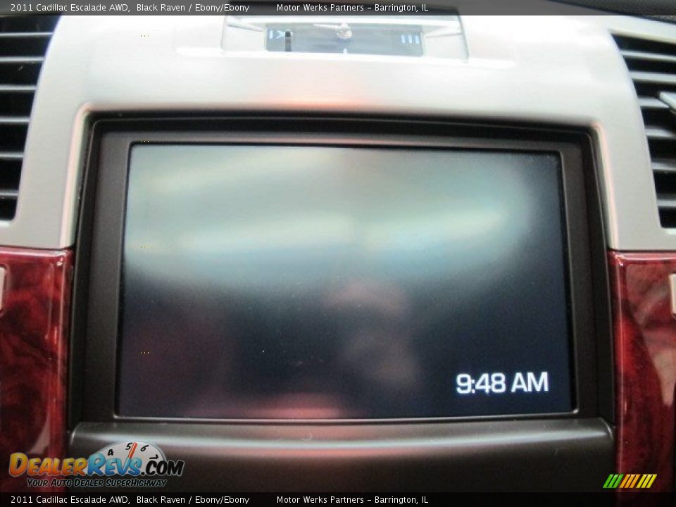 2011 Cadillac Escalade AWD Black Raven / Ebony/Ebony Photo #30