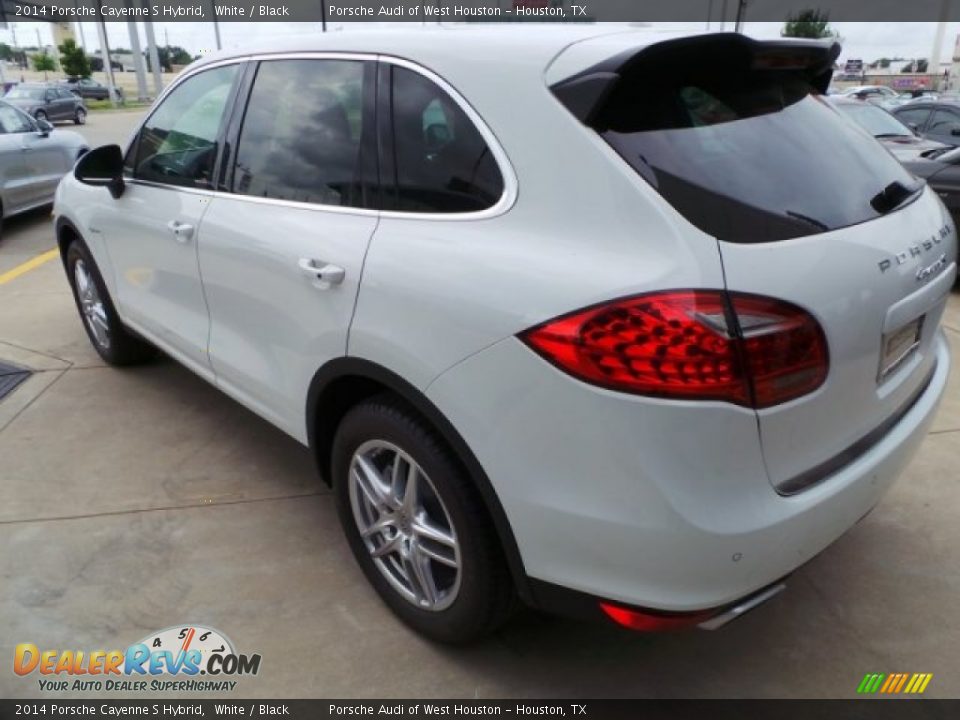 2014 Porsche Cayenne S Hybrid White / Black Photo #5
