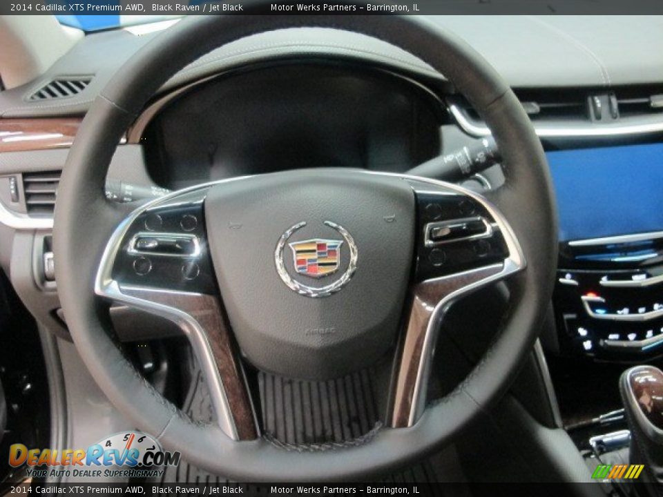 2014 Cadillac XTS Premium AWD Steering Wheel Photo #18