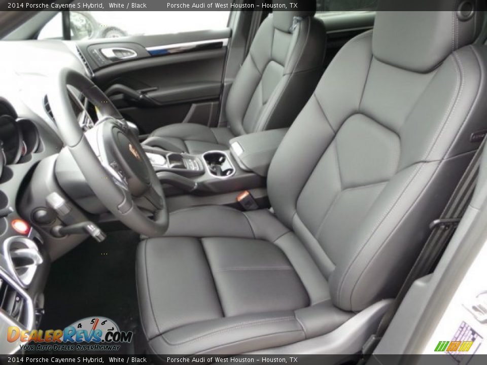 Front Seat of 2014 Porsche Cayenne S Hybrid Photo #13