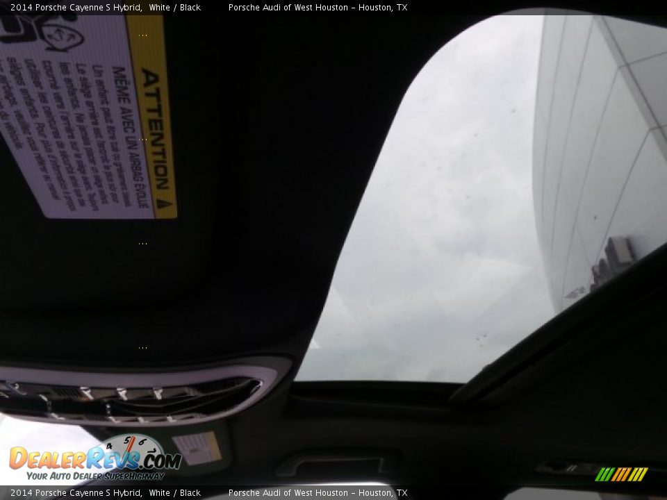 2014 Porsche Cayenne S Hybrid White / Black Photo #17