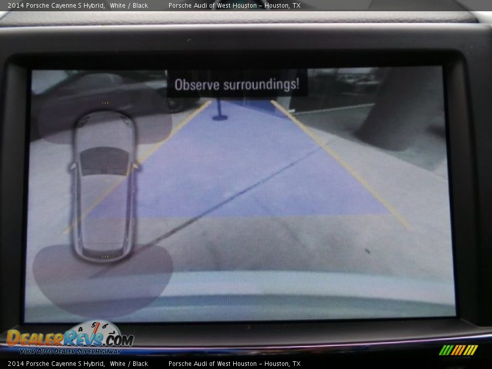 2014 Porsche Cayenne S Hybrid White / Black Photo #19