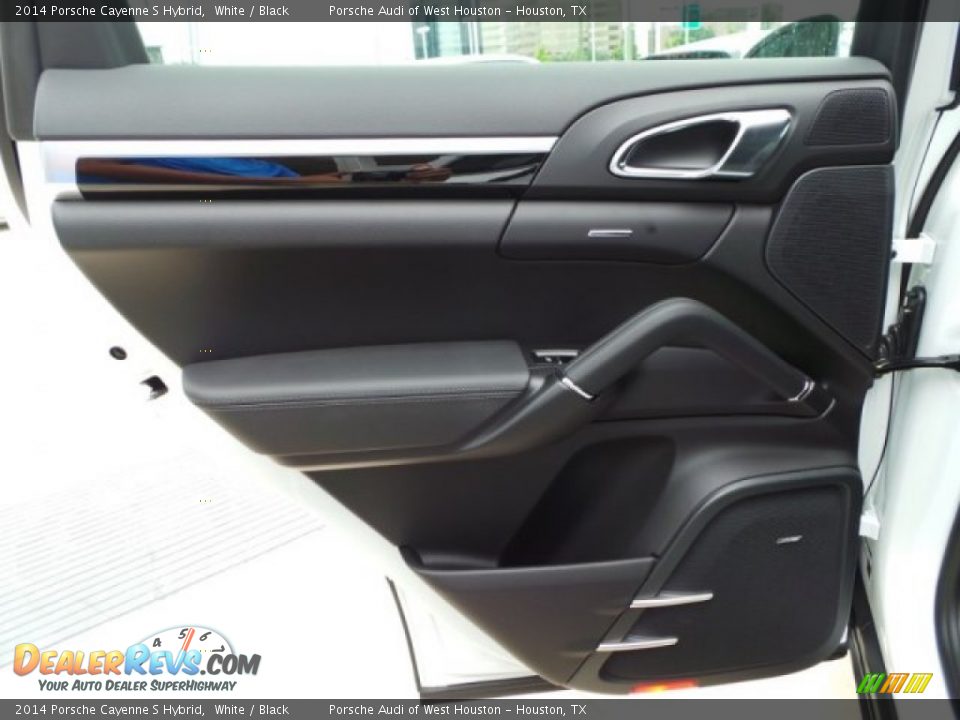 2014 Porsche Cayenne S Hybrid White / Black Photo #24