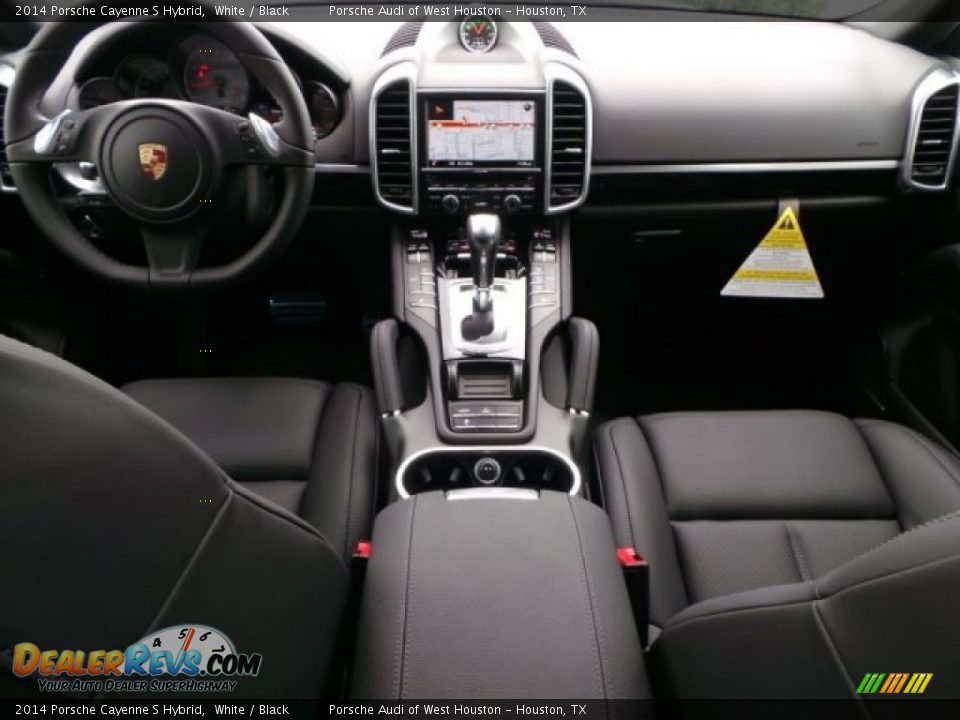2014 Porsche Cayenne S Hybrid White / Black Photo #27