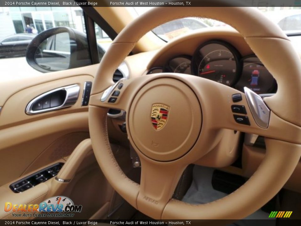 2014 Porsche Cayenne Diesel Steering Wheel Photo #28