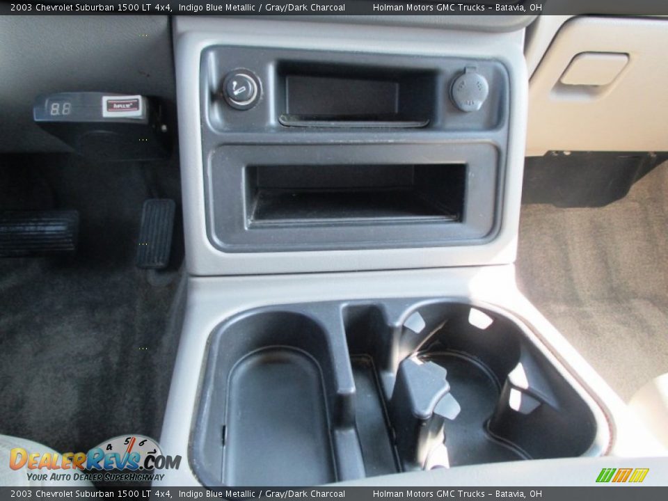 2003 Chevrolet Suburban 1500 LT 4x4 Indigo Blue Metallic / Gray/Dark Charcoal Photo #9