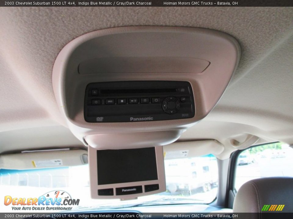 2003 Chevrolet Suburban 1500 LT 4x4 Indigo Blue Metallic / Gray/Dark Charcoal Photo #23