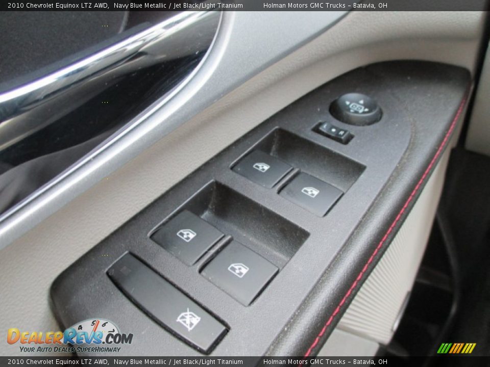 2010 Chevrolet Equinox LTZ AWD Navy Blue Metallic / Jet Black/Light Titanium Photo #17