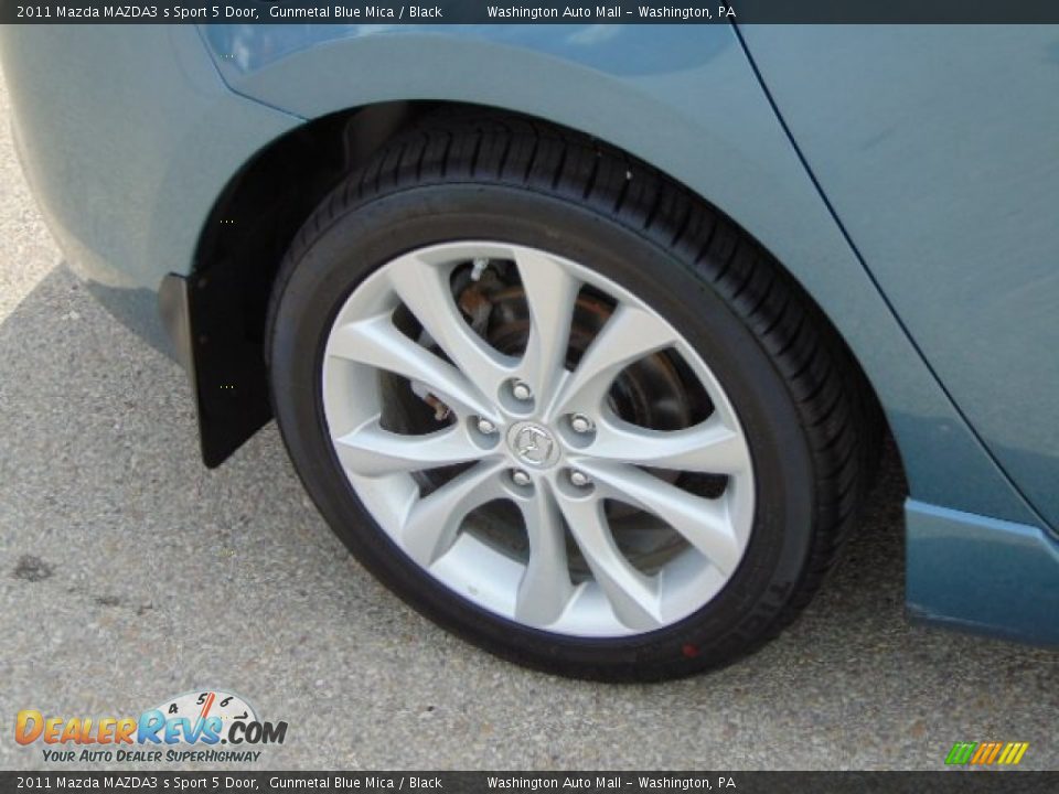 2011 Mazda MAZDA3 s Sport 5 Door Gunmetal Blue Mica / Black Photo #3