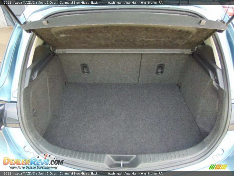 2011 Mazda MAZDA3 s Sport 5 Door Gunmetal Blue Mica / Black Photo #18