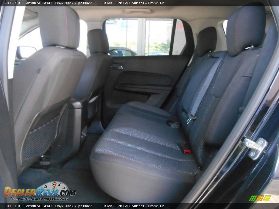 2012 GMC Terrain SLE AWD Onyx Black / Jet Black Photo #8