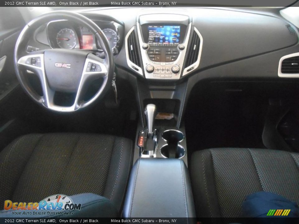 2012 GMC Terrain SLE AWD Onyx Black / Jet Black Photo #9