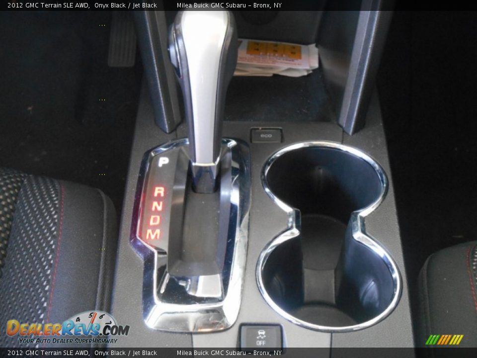 2012 GMC Terrain SLE AWD Onyx Black / Jet Black Photo #11