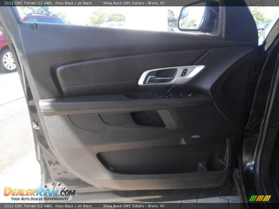 2012 GMC Terrain SLE AWD Onyx Black / Jet Black Photo #14