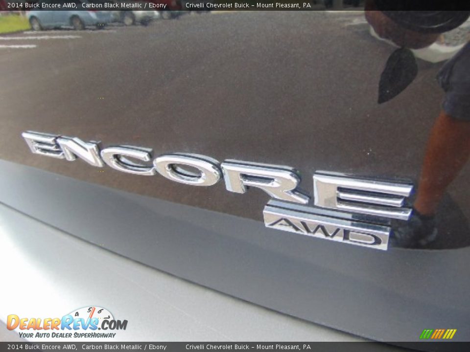 2014 Buick Encore AWD Carbon Black Metallic / Ebony Photo #8